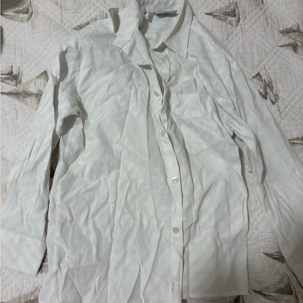 Prince boys size 12 Classic White Shirt